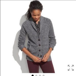 Madewell Wool Button Up Sweater